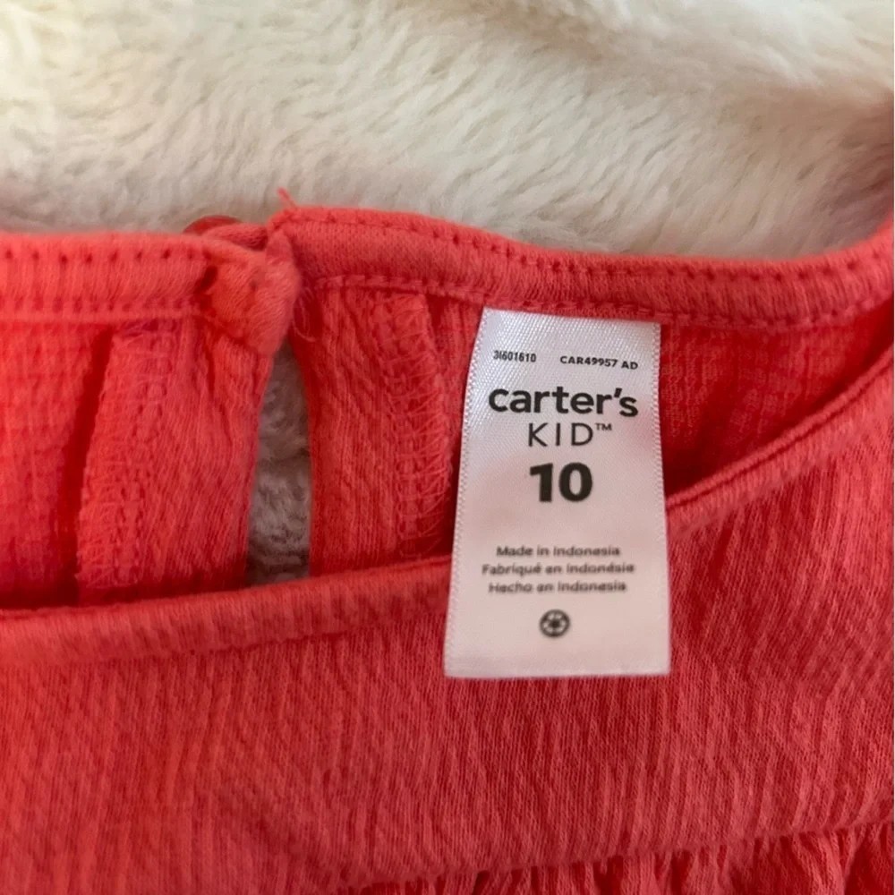 Size 10 GIRLS Carter’s Shirt A3